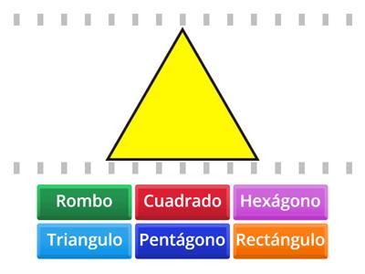 Identificar el nombre de cada polígono regulares