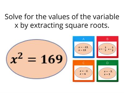 Solving for Discriminant