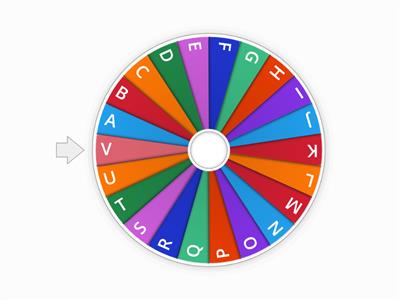 Alphabet spinner