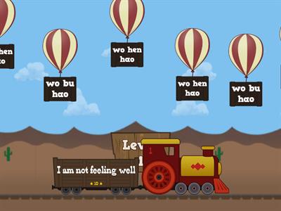 Train Game - Good and bad Emotions 