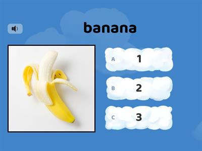 Counting syllables with audio