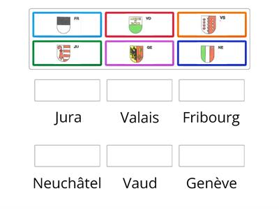 Les cantons suisses francophones