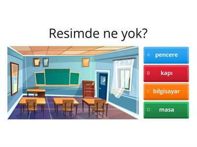 türkçe A1 genel tekrar