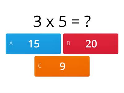 Repaso Tablas de multiplicar del 1 al 10