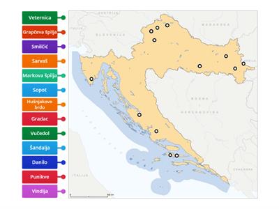 KVIZ-nalazišta paleolitika,neolitika i metalnog doba u Hrvatskoj