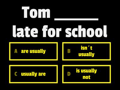  Adverbs of frequency