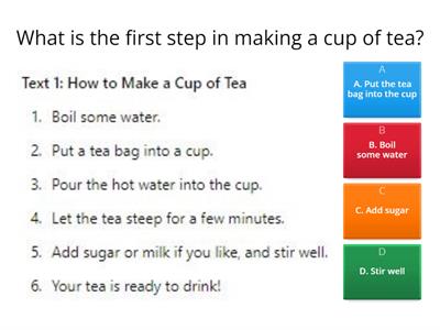 Procedure text - Teaching resources