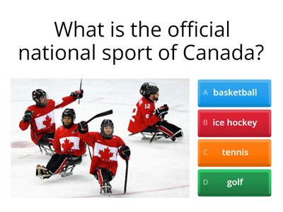 most famous sports in Canada quiz