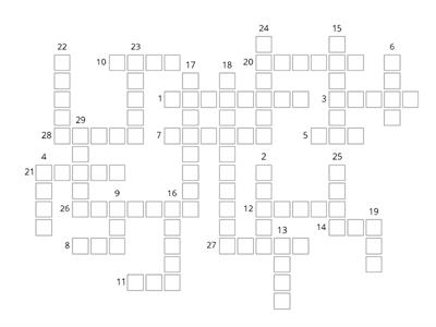 Unit VI Crossword (Latin Primer B)