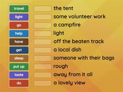 4C Travel collocations