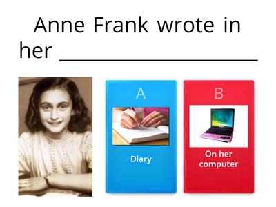 The Diary of Anne Frank Lesson 25