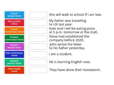 07-8 Tenses Sentences