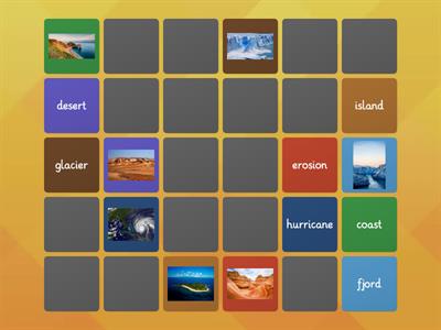 Geography and Climate Memory Game