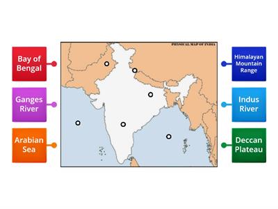 Ancient India Test Preparation- Geography Map Reading