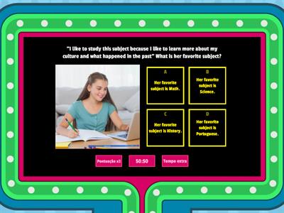 School subjects - Learn with us - Unit 2 - pages 14 and 15
