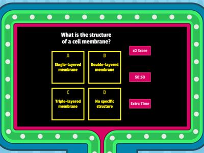 CELL STRUCTURE AND FUNCTION