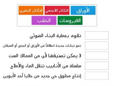 تحدي العلوم للصف السادس