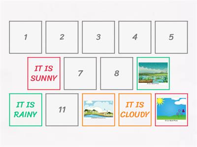 Weather - MEMORY GAME