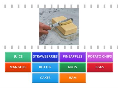 Foods - Count and Non-Count Nouns
