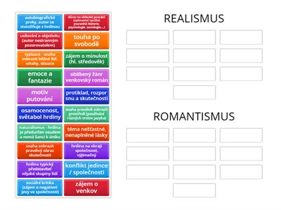 Romantismus versus realismus