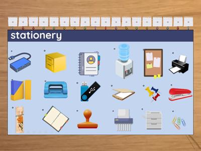 Stationery within the workplace