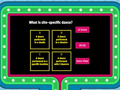 Site-specific dance