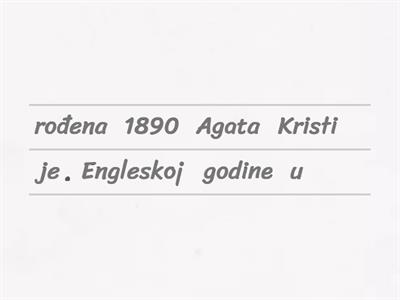 Serbian 901- Agata Kristi
