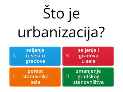 Urbanizacija i razvoj gradova