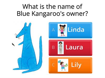 Where Are You, Blue Kangaroo? by Emma Chichester Clark (Pre-K, non-graded)