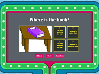 Prepositions of place