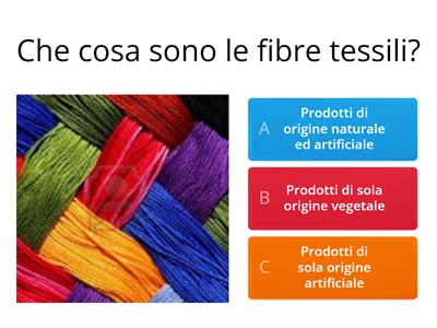 Le fibre tessili