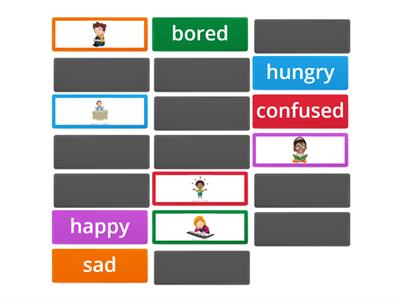 Emotions Memory Pairs - How do they feel?