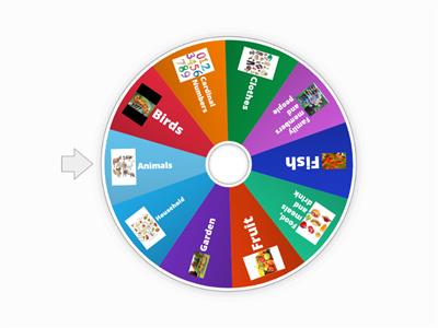 Vocabulary Wheel-Preliminary Level