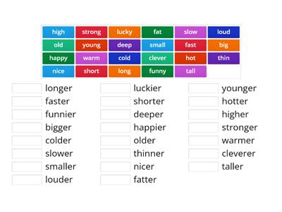 Comparatives