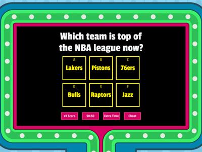 Basketball quiz