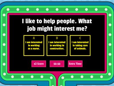 Review: Interests and skills