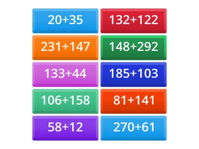 (Toán tiếng Anh lớp 2)  (W6) Addition of 2 and 3-digit numbers - lật mảnh ghép