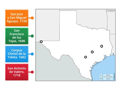 Spanish Missions in Texas