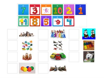 Count Toys 1-11