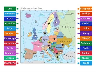 Państwa i stolice Europy