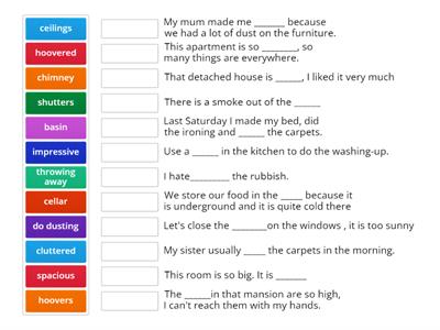 Oxford Exam Trainer B1 Unit 3 words