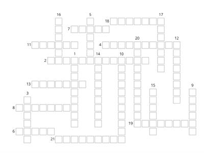 Kenton Exam Crossword