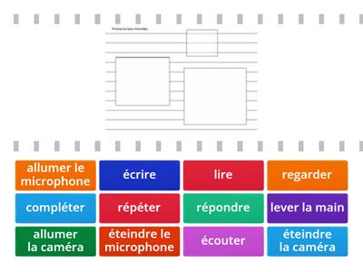 Consignes de la classe - enfants