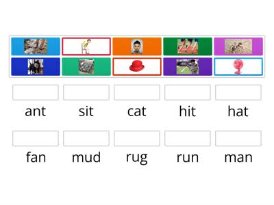 Match the word and picture 