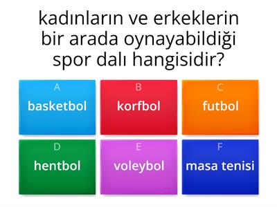 Spor branşları karma (Ersin Tiryaki) Beden eğitimi ve spor öğretmeni