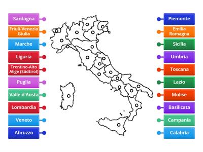 Le Regioni d'Italia