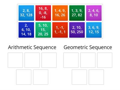 Arithmetic & Geometric Sequence