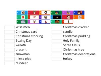 Christmas Vocabulary 3rd form