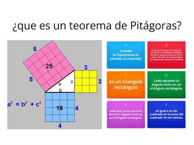 teorema de pitagoras 