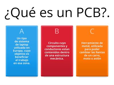 Preguntas sobre el PCB- Circuito eléctrico.